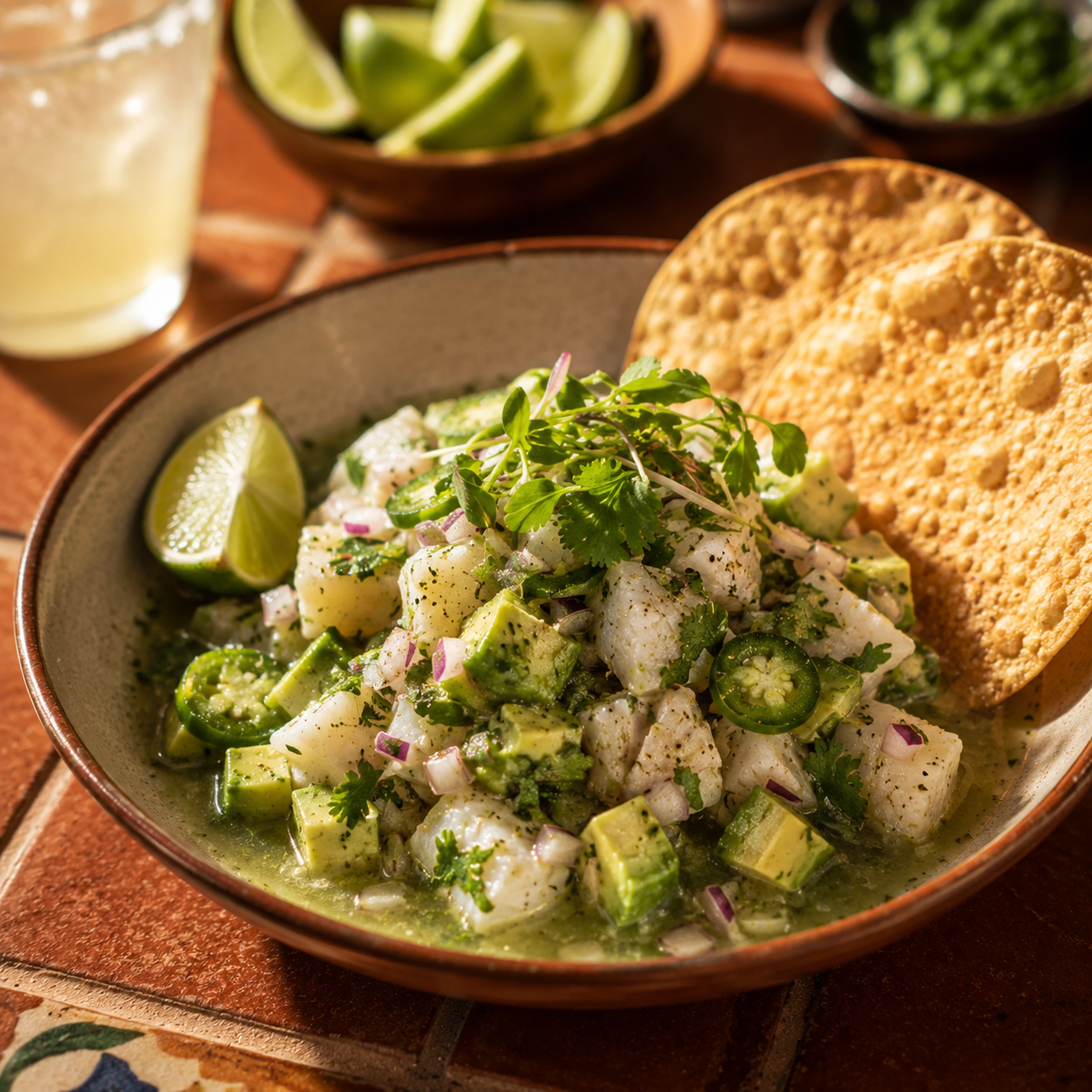 Seasonal Latin plates